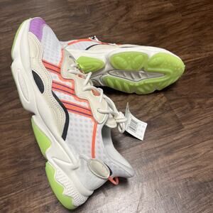 Adidas Oswego White Signal Rare Green/Glory Purple Men’s Size 9.5 FX3814